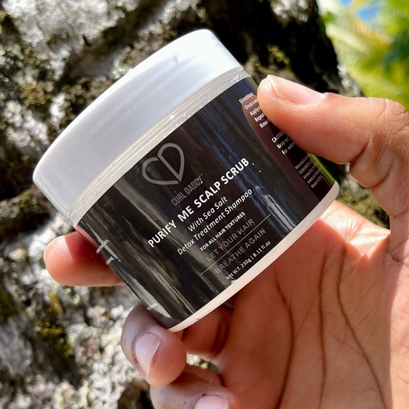Curl Daddy Purify Me Scalp Scrub - Detox Shampoo - Body Scrub 8 oz - Picture 5 of 6